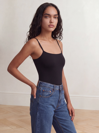 SMOOTH RIDER STRAPPY TANK | Black