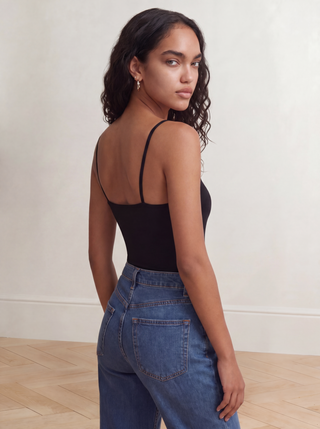 SMOOTH RIDER STRAPPY TANK | Black