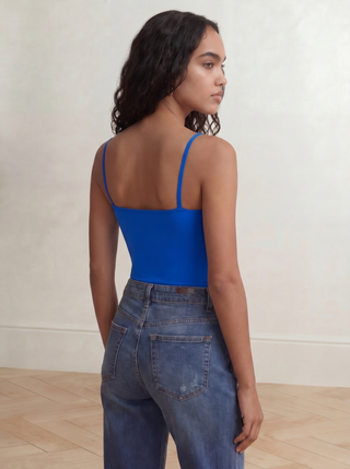 SMOOTH RIDER STRAPPY TANK | Blue