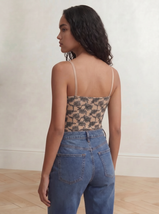 SMOOTH RIDER STRAPPY TANK | Floral Lace